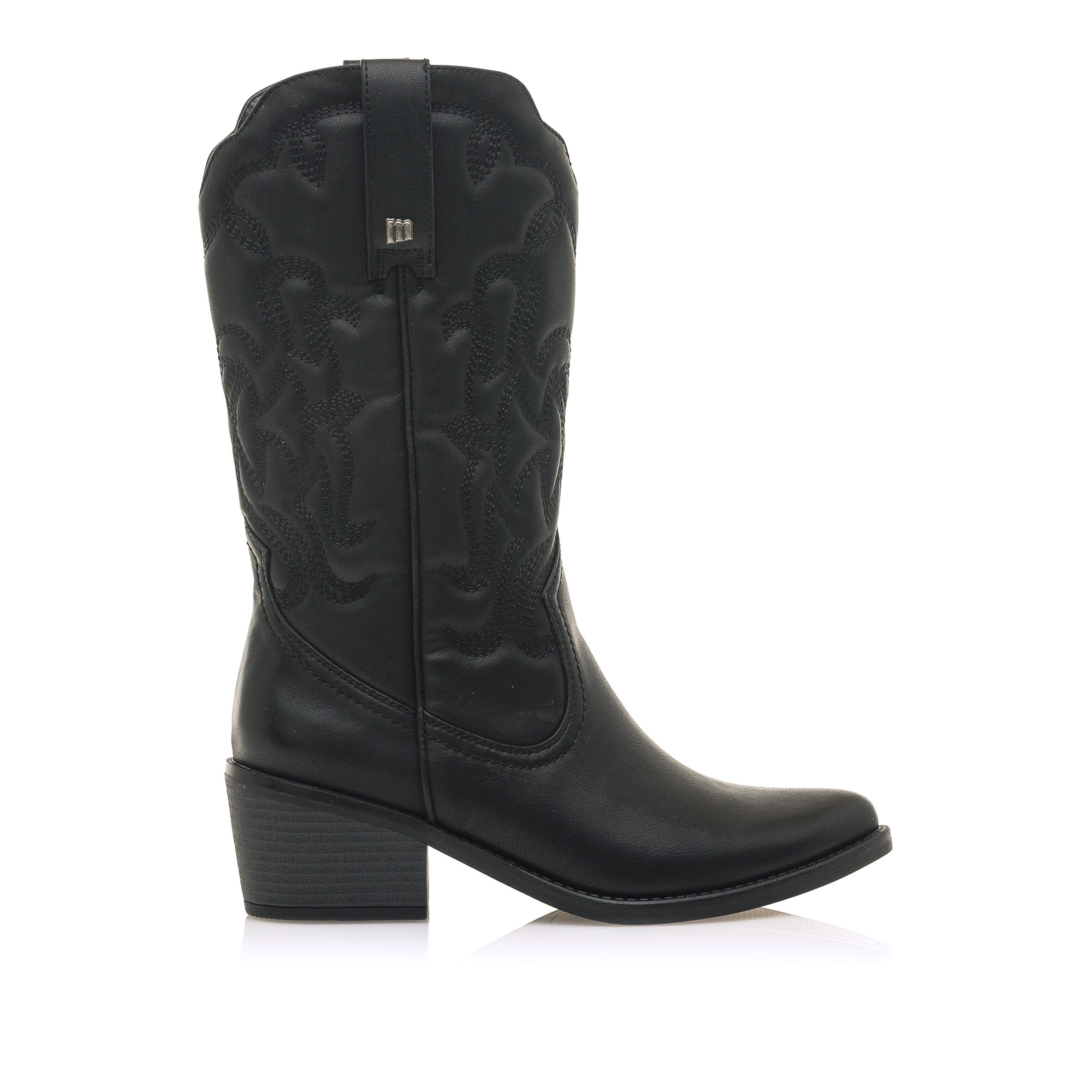 Botines piel cowboy 2025 mujer